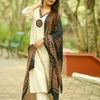 Flex Cotton Straight Suit Set with Printed Dupatta - White