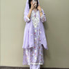 Cotton Botanical Lucknowi Straight Suit Set