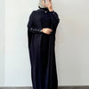 Knit Rajut Kaftan - Black