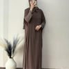 Chiffon Short Sleeve Kaftan with Inner Set