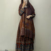 A62 Maroon Anarkali
