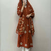 Floral Embroidered Suit