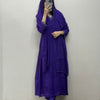 A58 Purple Mulchanderi Suit