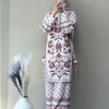 Crepe Pakistani Print Top & Palazzo Set