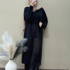 Knit Solid Longline Cardigan Co-ord Set