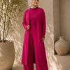 Knit High Neck Cardigan Co-ord Set