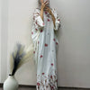Crepe Floral Printed Kaftan